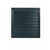 Doğuş Life Siyah Alüminyum Yüzeysel Menfez Banyo Wc Panjur Havalandırma 50X50