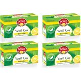 Doğuş Limonlu Yeşil Süzen Poşet Çay 4'lü 20 x 1.75 G