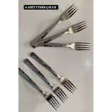 Doğuş Mutfak Yemek Çatal 6 Lı 2 Ml Paslanmaz Çelik Metal