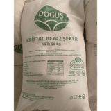 Doğuş Toz Şeker Kristal Beyaz Şeker 50 kg Çuval Şeker