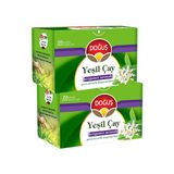 Doğuş Yeşil Çay Bergamot Aromalı 20 Süzen Poşet (30 Gr), 2 Adet - 1