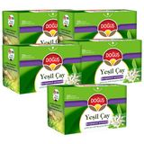Doğuş Yeşil Çay Bergamot Aromalı 20 Süzen Poşet (30 Gr), 5 Adet - 1