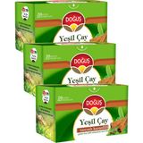 Doğuş Yeşil Çay Tarçınlı Karanfilli 20 Süzen Poşet (30 Gr), 3 Adet - 1