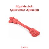 Dogworks El Yapımı Pamuk Halat Köpek Oyuncağı – Dayanıklı Çekiştirme Oyuncağı