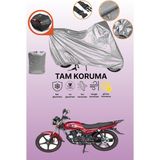 Dokaca Gri Arka Çanta Uyumlu Mondial 100 Superboy I Uyumlu Motor Brandası, Koruyucu Örtü