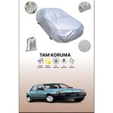 Dokaca Gri Ford Fiesta 5 Kapılı 1989 - 1995 Uyumulu Oto Branda, Araba Brandası, Koruyucu Örtü