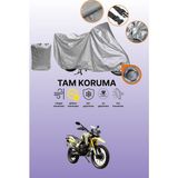 Dokaca Gri Kilit Uyumlu Arora CR250 Uyumlu Motor Brandası, Koruyucu Örtü