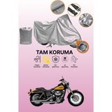 Dokaca Gri Kilit Uyumlu Harley-Davidson Dyna Low Rider Fxdlı Uyumlu Motor Brandası, Koruyucu Örtü