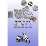 Dokaca Gri Kilit Uyumlu Honda Fes 250 Foresight Uyumlu Motor Brandası, Koruyucu Örtü