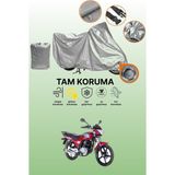 Dokaca Gri Kilit Uyumlu Kanuni Windy 125 Uyumlu Motor Brandası, Koruyucu Örtü