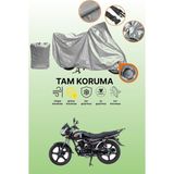 Dokaca Gri Kilit Uyumlu Mondial 150 Mg Superboy x Uyumlu Motor Brandası, Koruyucu Örtü