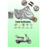 Dokaca Gri Kilit Uyumlu Yuki Risotto 50 Uyumlu Motor Brandası, Koruyucu Örtü