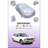 Dokaca Gri Toyota Corolla 2 2-Door Sedan Uyumulu Oto Branda, Araba Brandası, Koruyucu Örtü