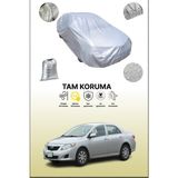 Dokaca Gri Toyota Corolla 2010 - 2013 Uyumulu Oto Branda, Araba Brandası, Koruyucu Örtü