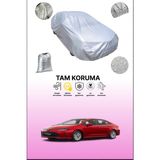 Dokaca Gri Toyota Corolla 2018 - 2021 Uyumulu Oto Branda, Araba Brandası, Koruyucu Örtü