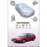 Dokaca Gri Toyota Corolla Compact 7 Uyumulu Oto Branda, Araba Brandası, Koruyucu Örtü