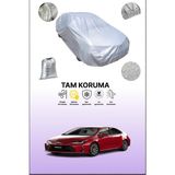 Dokaca Gri Toyota Corolla Eu 2019 - 2021 Uyumulu Oto Branda, Araba Brandası, Koruyucu Örtü