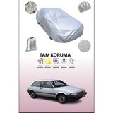 Dokaca Gri Toyota Corolla Fx Compact 5 Uyumulu Oto Branda, Araba Brandası, Koruyucu Örtü