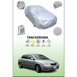 Dokaca Gri Toyota Corolla Runx Uyumulu Oto Branda, Araba Brandası, Koruyucu Örtü