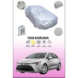 Dokaca Gri Toyota Corolla SEDAN(2018-2023) Uyumulu Oto Branda, Araba Brandası, Koruyucu Örtü