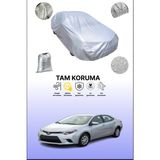 Dokaca Gri Toyota Corolla Us 2013 - 2016 Uyumulu Oto Branda, Araba Brandası, Koruyucu Örtü