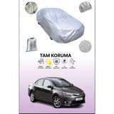 Dokaca Gri Toyota Corolla Us 2016 - 2018 Uyumulu Oto Branda, Araba Brandası, Koruyucu Örtü