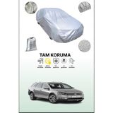 Dokaca Gri Volkswagen Passat Alltrack 2012 - 2015 Uyumulu Oto Branda, Araba Brandası, Koruyucu Örtü