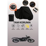 Dokaca Siyah Arka Çanta Uyumlu Kuba Faswind 200R Uyumlu Motosiklet Brandası, Koruyucu Örtü
