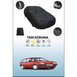 Dokaca Siyah Ford Fiesta 3 Kapılı 1986 - 1989 Uyumlu Araba Brandası, Koruyucu Örtü, Oto Branda