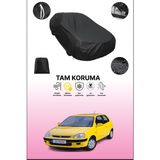 Dokaca Siyah Honda Logo/fit 1996 - 2001 Uyumlu Araba Brandası, Koruyucu Örtü, Oto Branda