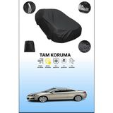 Dokaca Siyah Opel Astra Twin Top 2006 - 2011 Uyumlu Araba Brandası, Koruyucu Örtü, Oto Branda