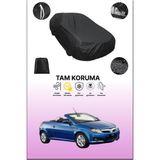 Dokaca Siyah Opel Tigra Twin Top 2004 - 2009 Uyumlu Araba Brandası, Koruyucu Örtü, Oto Branda