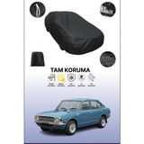 Dokaca Siyah Toyota Corolla 2 4-Door Sedan Uyumlu Araba Brandası, Koruyucu Örtü, Oto Branda