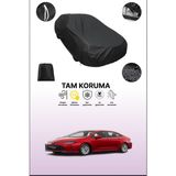 Dokaca Siyah Toyota Corolla 2018 - 2021 Uyumlu Araba Brandası, Koruyucu Örtü, Oto Branda
