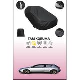 Dokaca Siyah Toyota Corolla 3 Kapılı 2000 - 2002 Uyumlu Araba Brandası, Koruyucu Örtü, Oto Branda