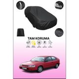 Dokaca Siyah Toyota Corolla Compact 7 Uyumlu Araba Brandası, Koruyucu Örtü, Oto Branda