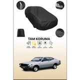 Dokaca Siyah Toyota Corolla Coupe 3 Uyumlu Araba Brandası, Koruyucu Örtü, Oto Branda