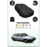 Dokaca Siyah Toyota Corolla Fx Compact 5 Uyumlu Araba Brandası, Koruyucu Örtü, Oto Branda