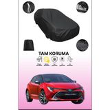 Dokaca Siyah Toyota Corolla Hatchback Uyumlu Araba Brandası, Koruyucu Örtü, Oto Branda