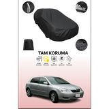 Dokaca Siyah Toyota Corolla Runx Uyumlu Araba Brandası, Koruyucu Örtü, Oto Branda