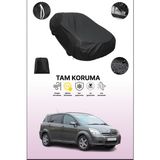Dokaca Siyah Toyota Corolla Verso 2004 - 2007 Uyumlu Araba Brandası, Koruyucu Örtü, Oto Branda
