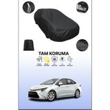 Dokaca Siyah Toyota Corolla Xıı Uyumlu Araba Brandası, Koruyucu Örtü, Oto Branda