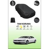 Dokaca Siyah Volkswagen Passat Us 2012 - 2019 Uyumlu Araba Brandası, Koruyucu Örtü, Oto Branda