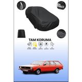 Dokaca Siyah Volkswagen Passat Variant 1974 - 1981 Uyumlu Araba Brandası, Koruyucu Örtü, Oto Branda