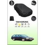 Dokaca Siyah Volkswagen Passat Variant 1988 - 1993 Uyumlu Araba Brandası, Koruyucu Örtü, Oto Branda