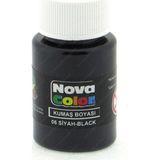 Dokirta Nova Color Kumaş Boyası 30ML Siyah 2'li