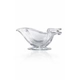 Dökme Ağızlı Limon Sıkacağı Sosluk, Şeffaf, Mika Malzeme, 12x5 cm, Kullanışlı Tasarım