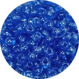 Dökme Cam Kum Boncuk (8/0) 3 mm - 20 Gram - Şeffaf Açık Mavi - BNC163