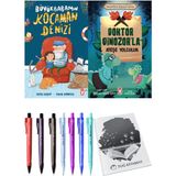 Doktor Dinozor'la Ateşe Yolculuk ve Büyükbabamın Kocaman Denizi 2'li Set - Kalem