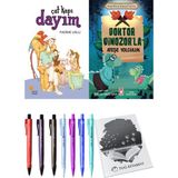 Doktor Dinozor'la Ateşe Yolculuk ve Çat Kapı Dayım 2'li Set - Kalem
